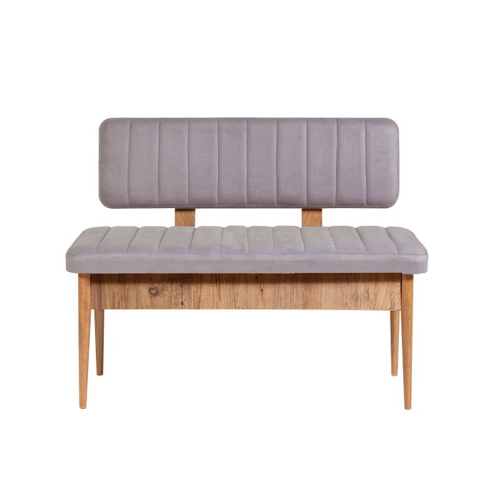 Hanah Home Vina Atlantic Soho Grey Juego de Mesa y Sillas Extensible